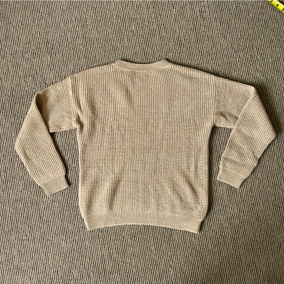 Aritzia Wilfred Free Isabelli Sweater in Camel size 2XS 100% merino wool - Picture 2 of 15